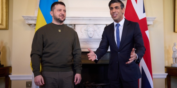Зустріч Зеленського і Сунака. Про що йшла мова (ФОТО)