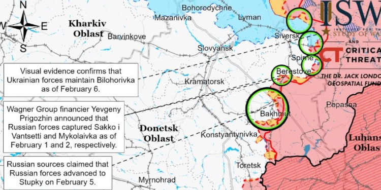Російські війська почали наступ на Луганщині