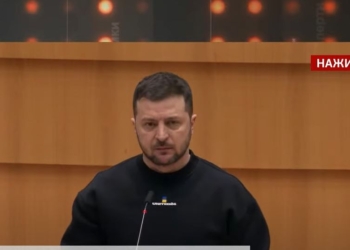 Виступ Зеленського в Європарламенті. Трансляція (ВІДЕО)