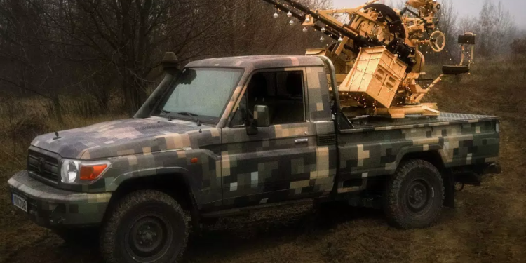 В Чехії вироблятимуть мобільні установки для знищення дронів-камікадзе, але заплатить інша країна (ФОТО)