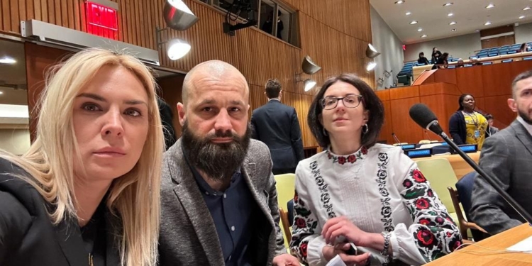 Голова Миколаївської облради Ганна Замазєєва взяла участь в офіційних заходах в штаб-квартирі ООН (ФОТО)