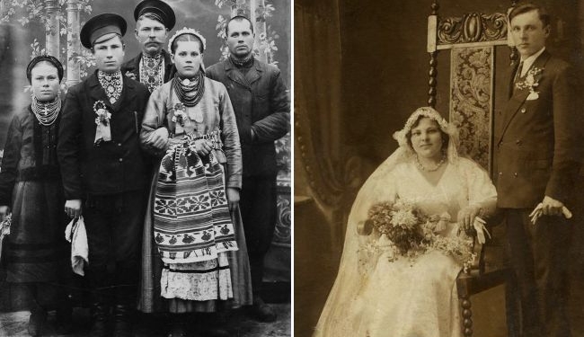 Дуже різна Україна. Ось у якому вбранні одружувались українці на початку ХХ століття (ФОТО)