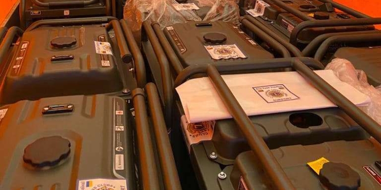 Миколаївщина отримала 19 генераторів від литовських волонтерів (ФОТО)