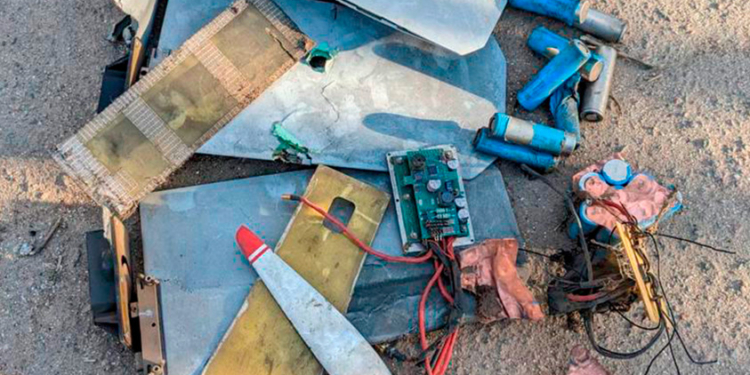 На Півдні знищено російський ударний безпілотник «Ланцет» (ФОТО)