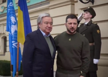 Генеральний секретар ООН приїхав до Києва (ВІДЕО)