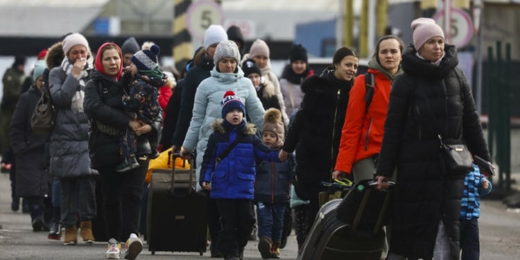 В ООН назвали кількість українських біженців в Європі