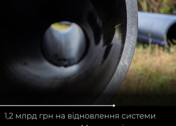 З державного бюджету України спрямують субвенцію у розмірі 1,2 млрд грн на відновлення системи водопостачання в Миколаєві