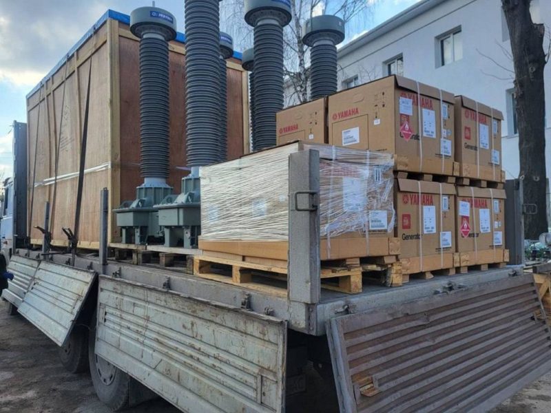 «Укргідроенерго» отримало ще 10 тонн енергетичного обладнання – від Японії, Нідерландів та Республіки Корея