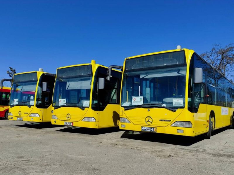Миколаїв отримав три автобуси Mercedes Citaro від німецьких партнерів (ФОТО)