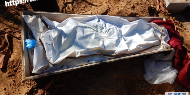 На Миколаївщині ексгумували тіла ще трьох людей, які загинули внаслідок російських обстрілів під час окупації (ФОТО)