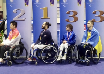 Миколаївський паралімпієць Олег Науменко здобув «бронзу» Кубку світу з фехтування на візках