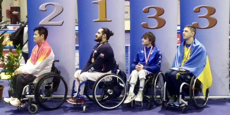 Миколаївський паралімпієць Олег Науменко здобув «бронзу» Кубку світу з фехтування на візках