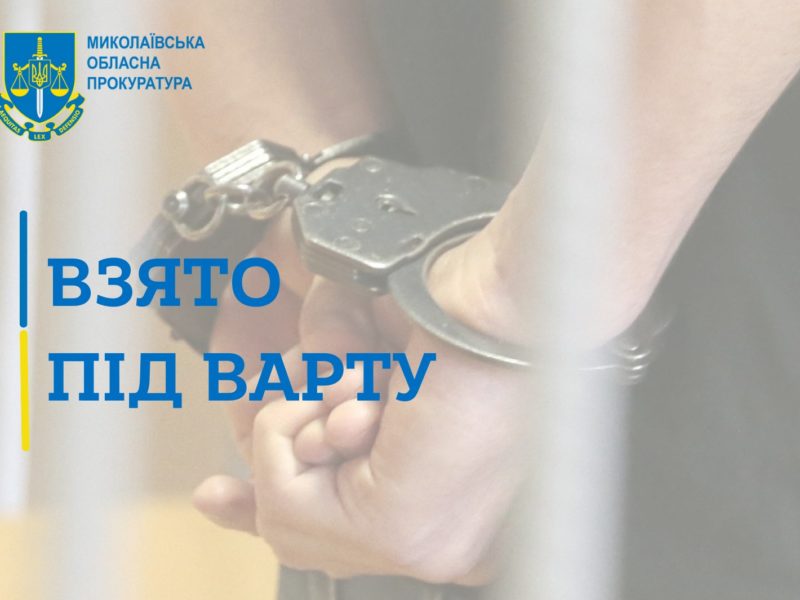 На Миколаївщині ґвалтівника 14-річної дівчини взято під варту