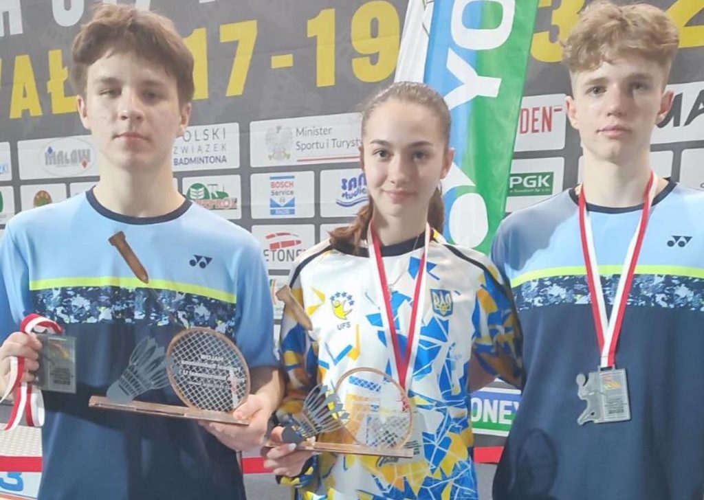Миколаївські бадмінтоністи зібрали врожай нагород на міжнародному турнірі в Польщі 1