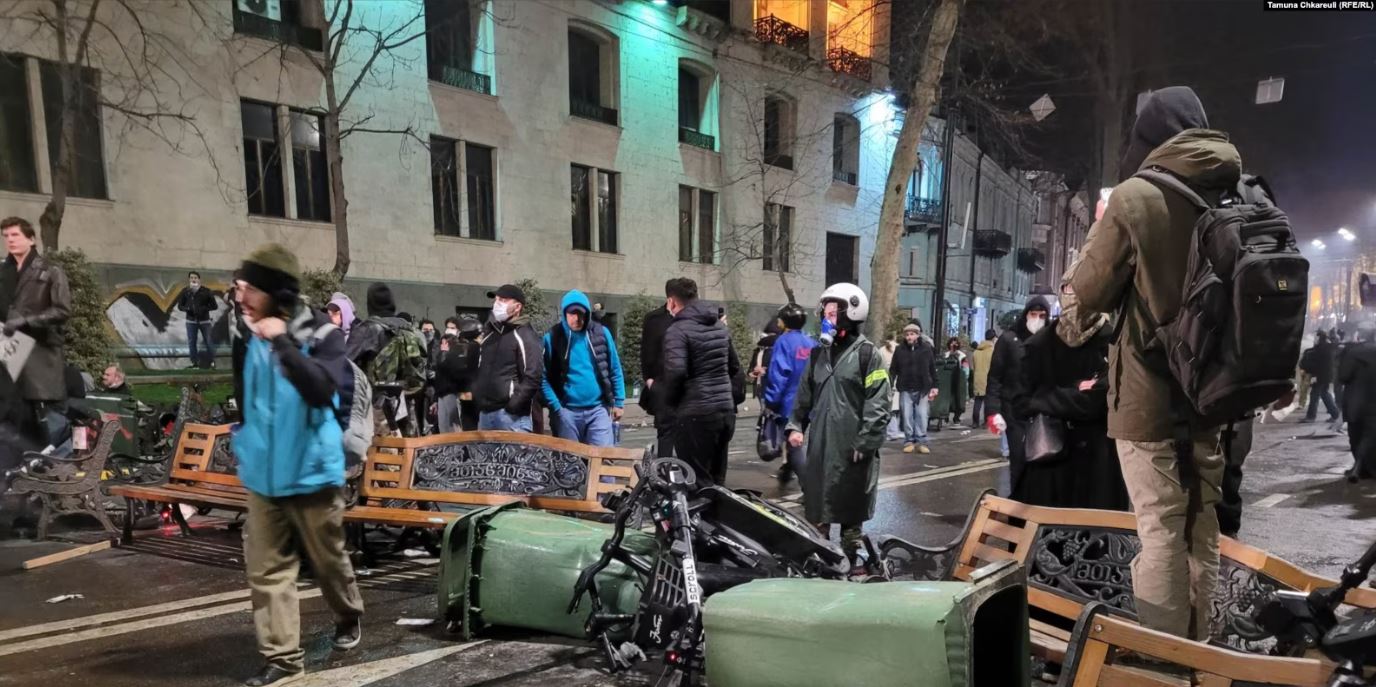 Як пройшла ніч в Грузії (ФОТО, ВІДЕО)