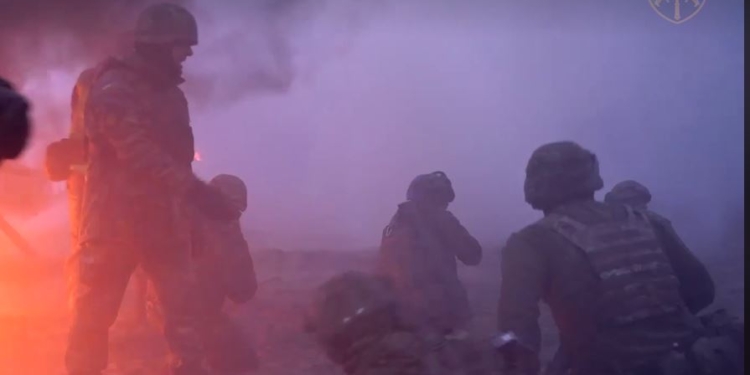 Вибухи, постріли та пожежі: ЗСУ провели реалістичні навчання на кордоні з Білоруссю (ВІДЕО)