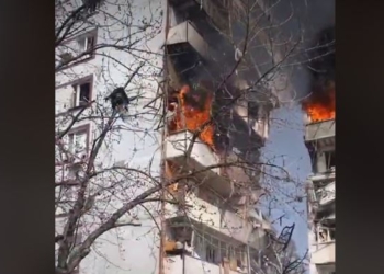 Запоріжжя під ракетними обстрілами – горять житлові будинки (ВІДЕО)