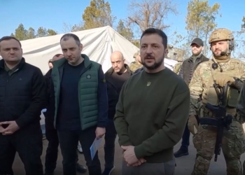 Зеленський сьогодні на Херсонщині (ВІДЕО)