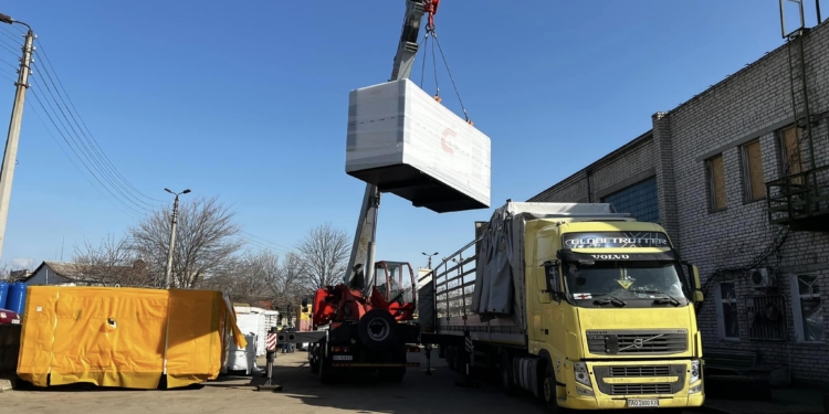 Миколаївщина отримала від Данії понад 300 генераторів, в тому числі великої потужності (ФОТО)