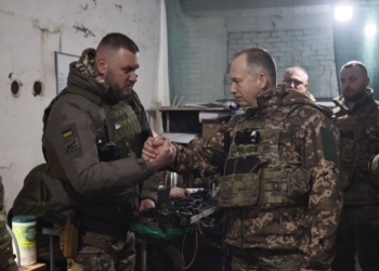 Сирський знову в Бахмуті (ФОТО)
