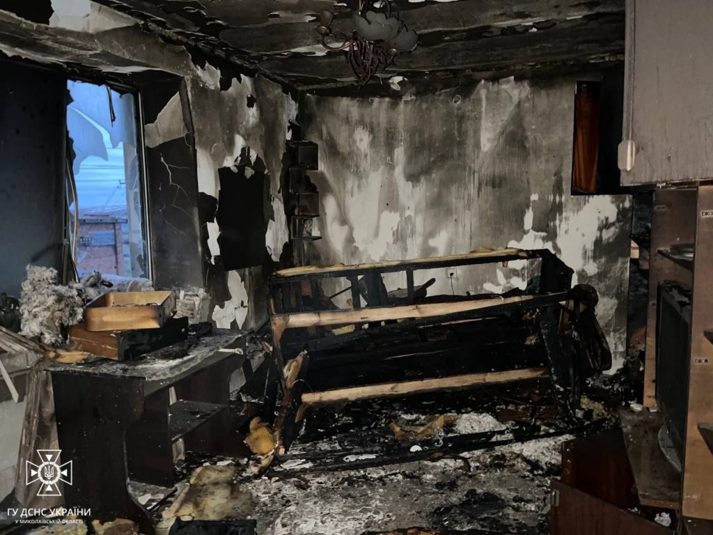 На одній з пожеж в Миколаївській області постраждав чоловік (ФОТО) 7