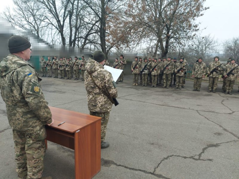 Особовий склад Миколаївського стрілецького батальйону ЗСУ прийняв присягу на вірність українському народові (ФОТО)