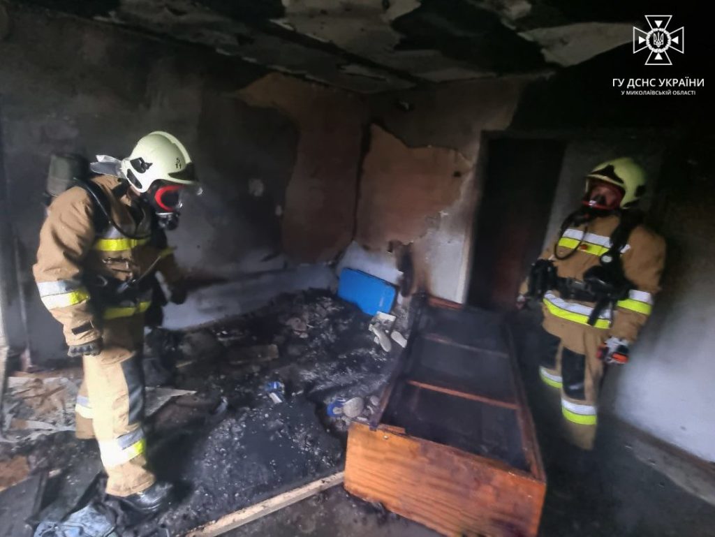 На одній з пожеж в Миколаївській області постраждав чоловік (ФОТО) 9