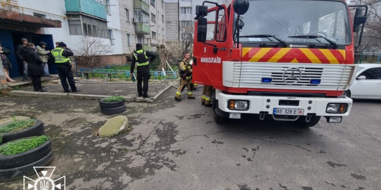 На одній з пожеж в Миколаївській області постраждав чоловік (ФОТО)