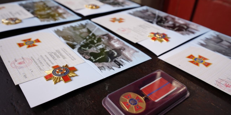 Рятувальники Снігурівської ОТГ Миколаївщини отримали нагороди (ФОТО)