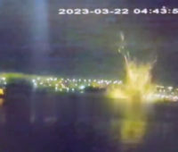 Потужний вибух. Що насправді було в Севастопольській бухті вночі під час атаки дронів (ВІДЕО)