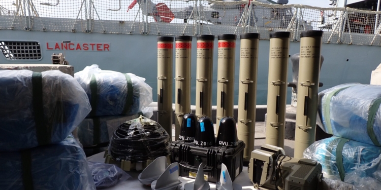 В Перській затоці затримали судно з контрабандою зброї з Ірану (ФОТО)