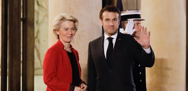 Макрон і фон дер Ляйєн планують візити до Китаю