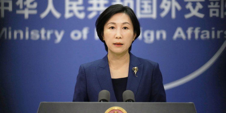 Речниця МЗС Китаю Мао Нін Фото: Getty Images