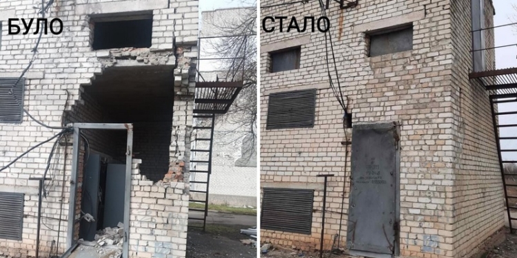 В селищі Первомайське на Миколаївщині місцеві жителі долучилися до відновлення електропостачання (ФОТО)