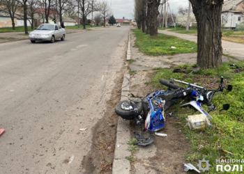 У Вознесенську в ДТП тяжко травмувався 70-річний водій електромопеда (ФОТО)