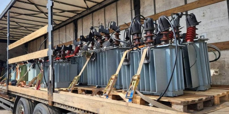 Фінляндія передала Україні 136 тонн обладнання для відновлення енергетичної інфраструктури. Миколаївщина – в числі отримувачів (ФОТО)