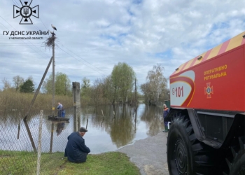 У п’яти областях України спостерігається підвищення рівня води в річках
