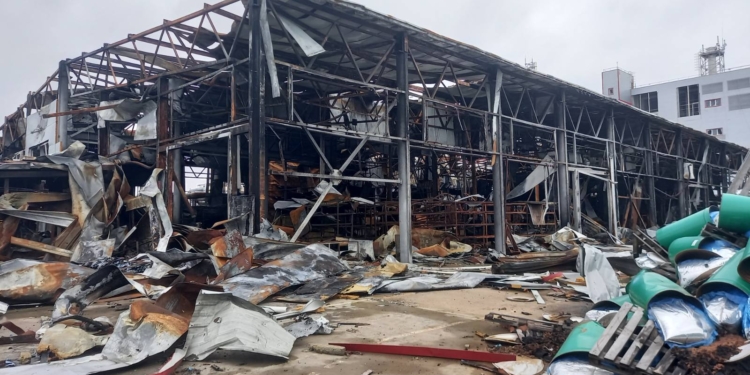 На Миколаївщині через ракетні обстріли одного з підприємств Agrofusion довкіллю завдано збитків майже на 40 млн.грн. (ФОТО)