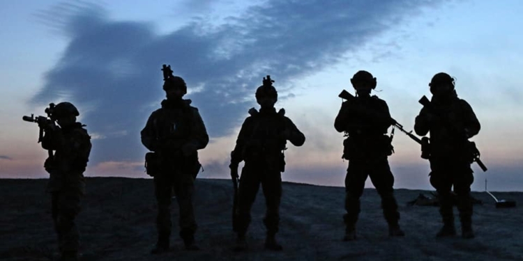 Щоб краще відбивати атаки ворога: миколаївські десантники показали свої нічні тренування (ФОТО)