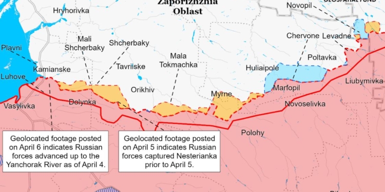 Три лінії оборони побудували окупанти на Запоріжжі, з переляку перерили Крим, – ISW