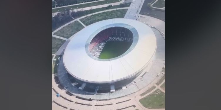 “Ми дуже-дуже близько”. Аеророзвідка ЗСУ політала над Донецьком і Донбас Ареною (ВІДЕО)