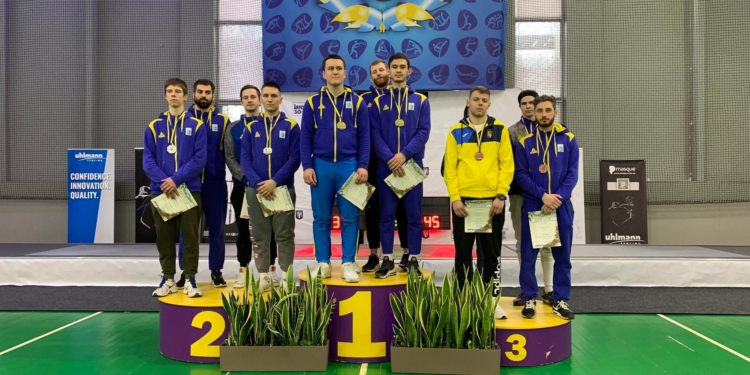 Чемпіонат України-2023 з фехтування на шаблях: командна перемога миколаївців та друге золото Харлан (ФОТО)