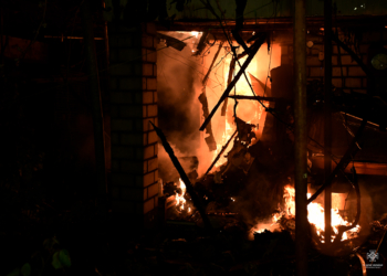 Вночі у Миколаєві з невідомих поки причин горів житловий будинок (ФОТО)