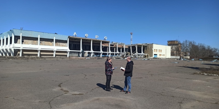 Руйнуванням Миколаївського аеропорту росіяни завдали шкоди довкіллю на понад 243 млн.грн. (ФОТО)
