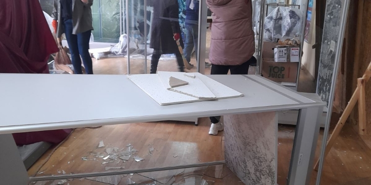 Миколаївський краєзнавчий музей теж сьогодні вночі постраждав від російських «Калібрів». Але чекає на відвідувачів (ФОТО)