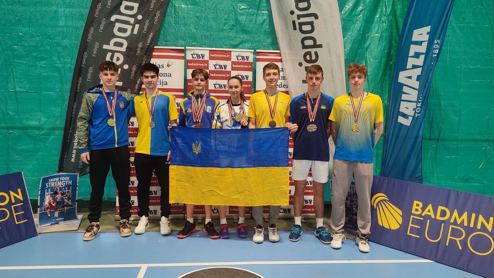 Миколаївські бадмінтоністи завоювали 11 нагород Гран-прі Європи “Victor Latvia U17 International” (ФОТО)