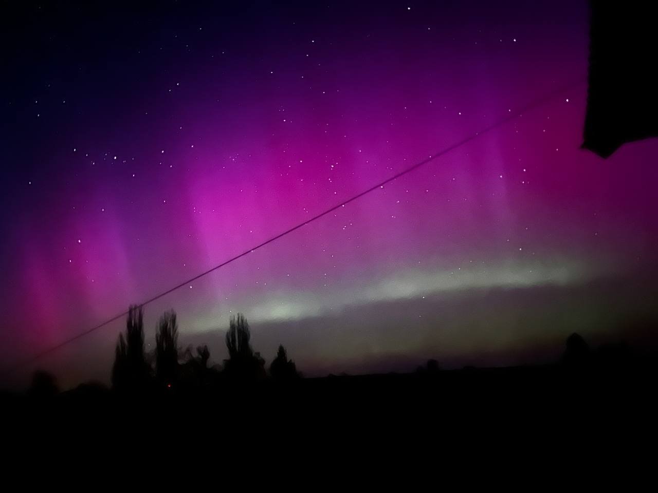 Над Україною зафіксували північне сяйво (ФОТО, ВІДЕО)