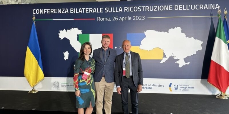 Проєкти відновлення Миколаєва представили на двосторонній конференції в Італії – міськрада