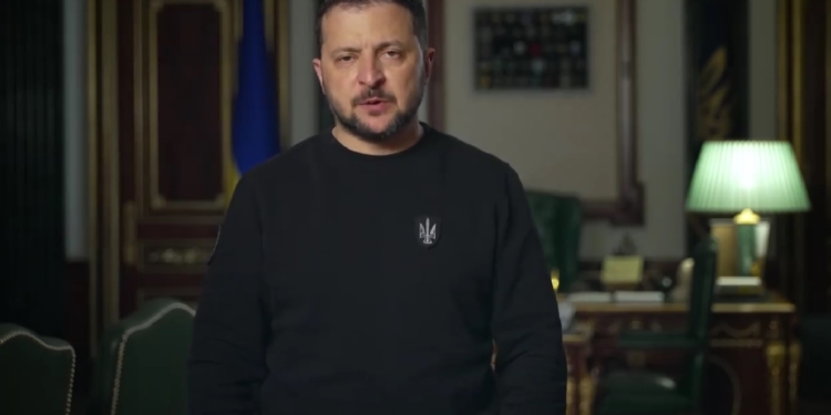 «Це лише питання часу, коли і теперішній агресор програє як той агресор, що програв 78 років тому» – звернення Зеленського (ВІДЕО)