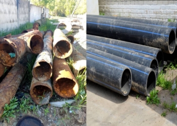 «Миколаївводоканал» замінює на «Північному» 1 км водопровідної мережі – роботи обіцяють завершити до кінця червня (ФОТО)